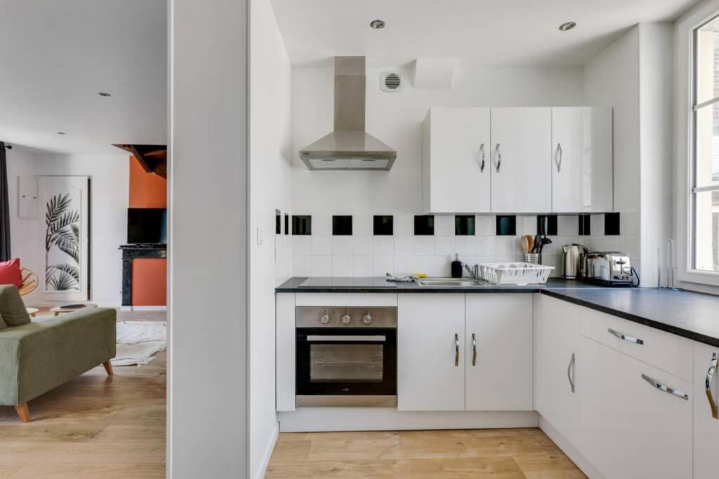 *** Le Refuge Dieppois *** Superbe Duplex Coeur De Ville Dieppe Kültér fotó